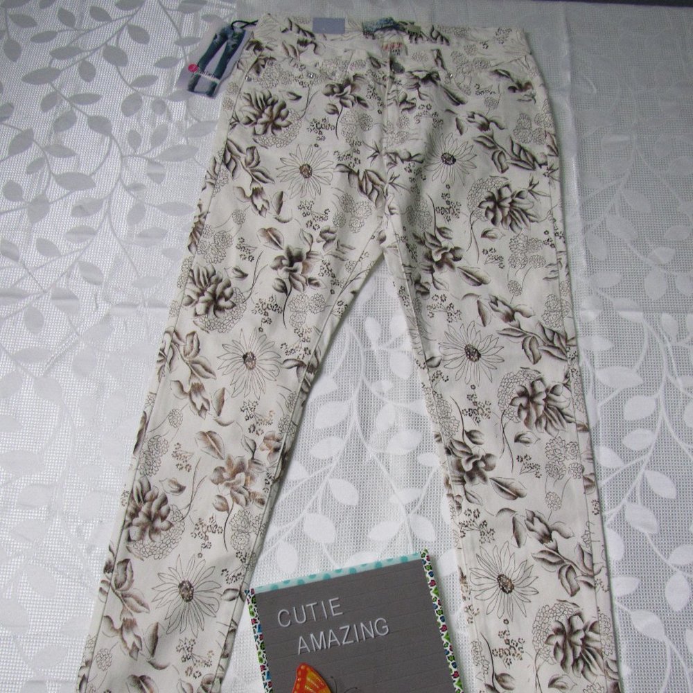 Floral Jeans